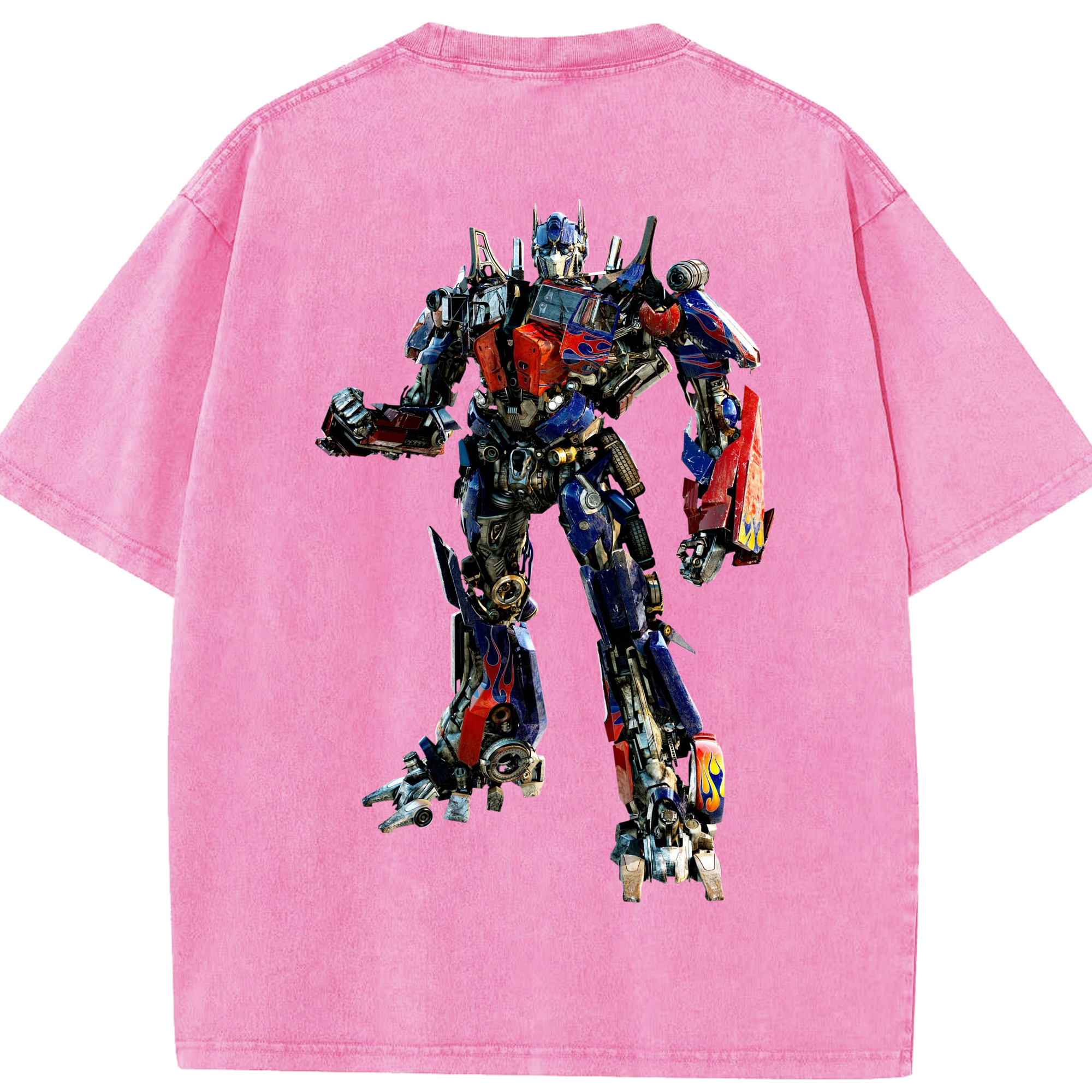 （画像用）  綿100% ヴィンテージ風 半袖Tシャツ（背面プリント）